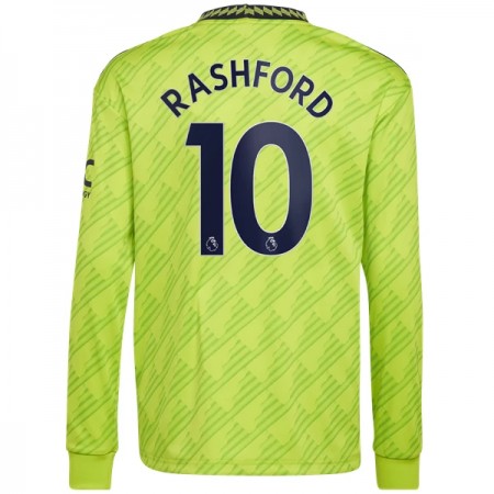 Virallinen pelipaita Manchester United Rashford 10 Kolmas 2022-23 Pitkähihainen - Miesten Virallinen pelipaita Manchester United Rashford 10 Kolmas 2022-23 Pitkähihainen - Miesten